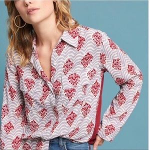 Anthropologie Porridge Blouse - size Large